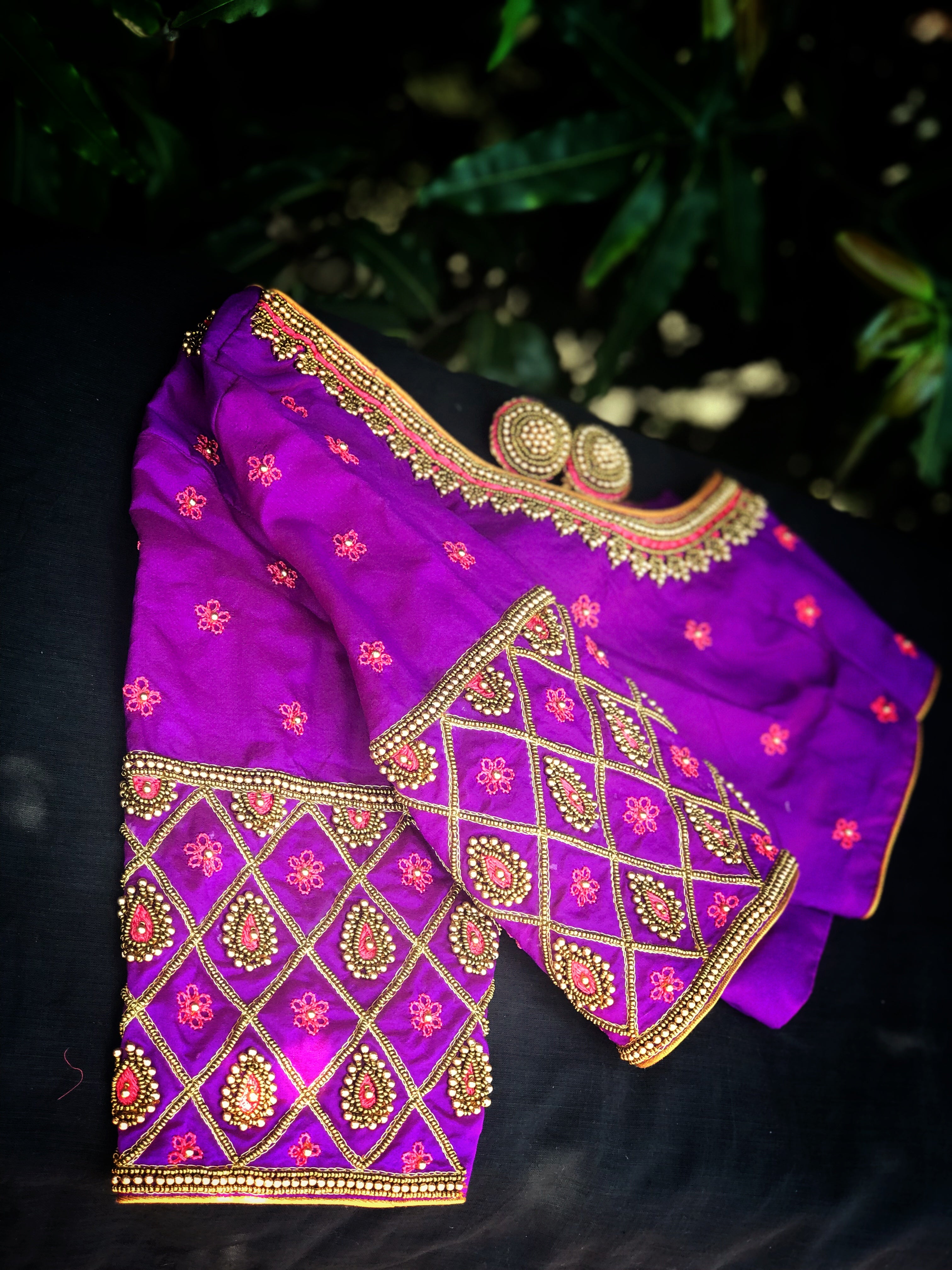 Purple Half-Cross Checks