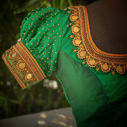 Puff sleeved Beaded Kasumala