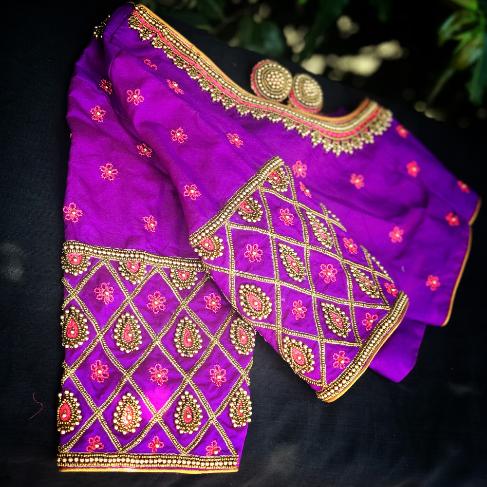 Purple Half-Cross Checks