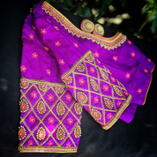 Purple Half-Cross Checks