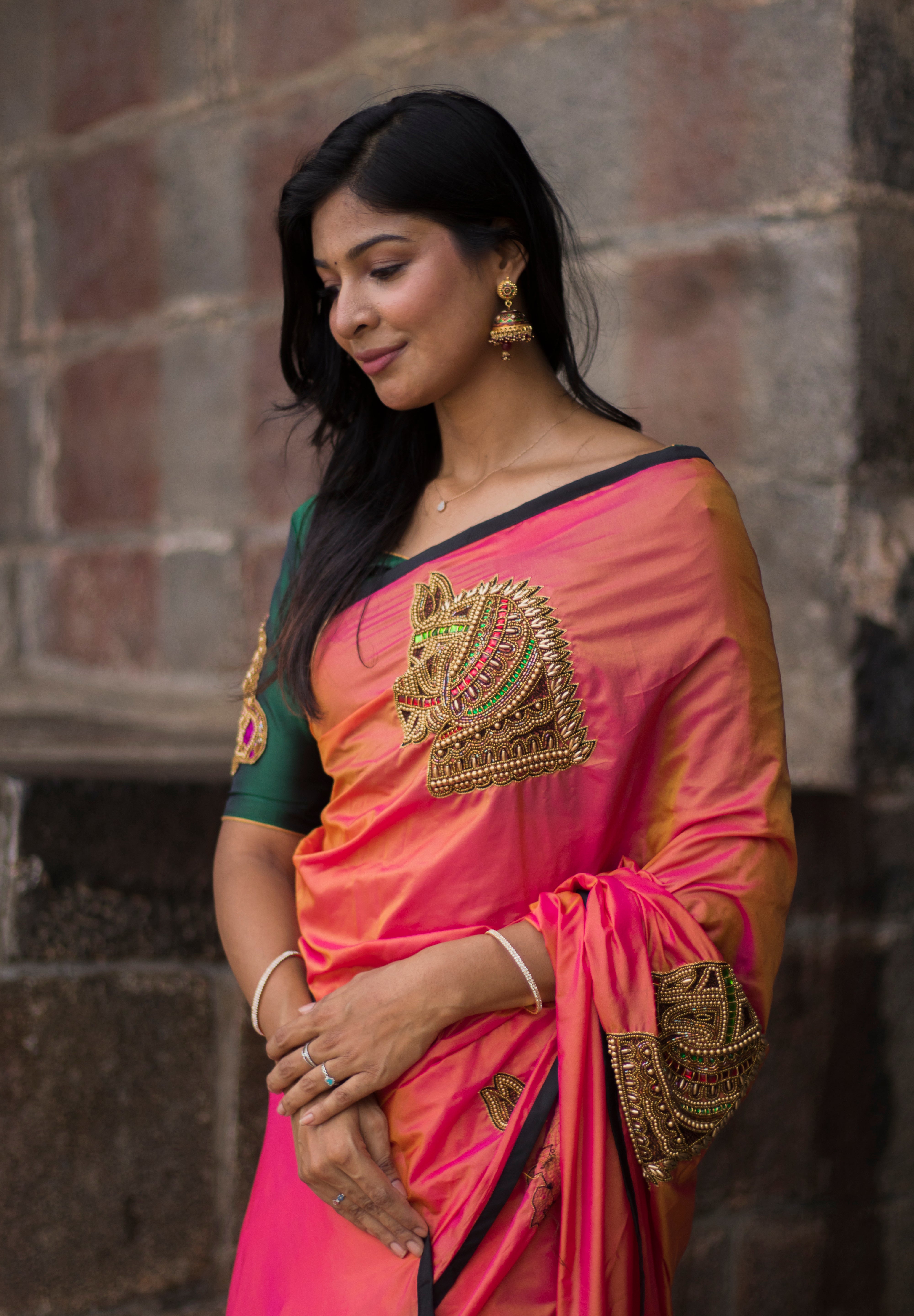 Asvah Vahana Saree Blouse Set