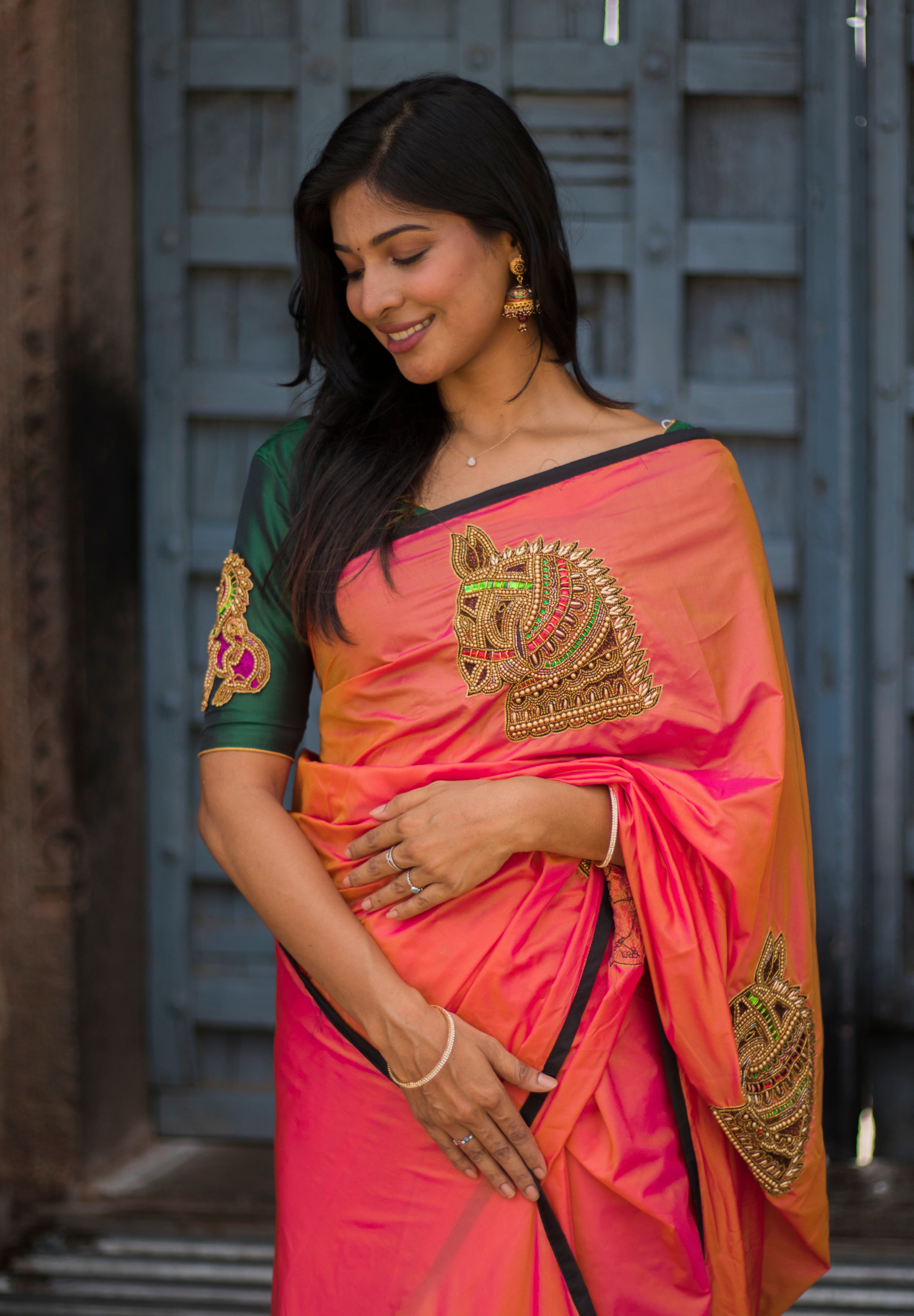 Asvah Vahana Saree Blouse Set