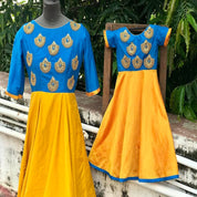 Mom And Me Chandbali Dress