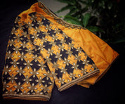 Kundan Cross Checks With Thread Work - Aadambharaa 