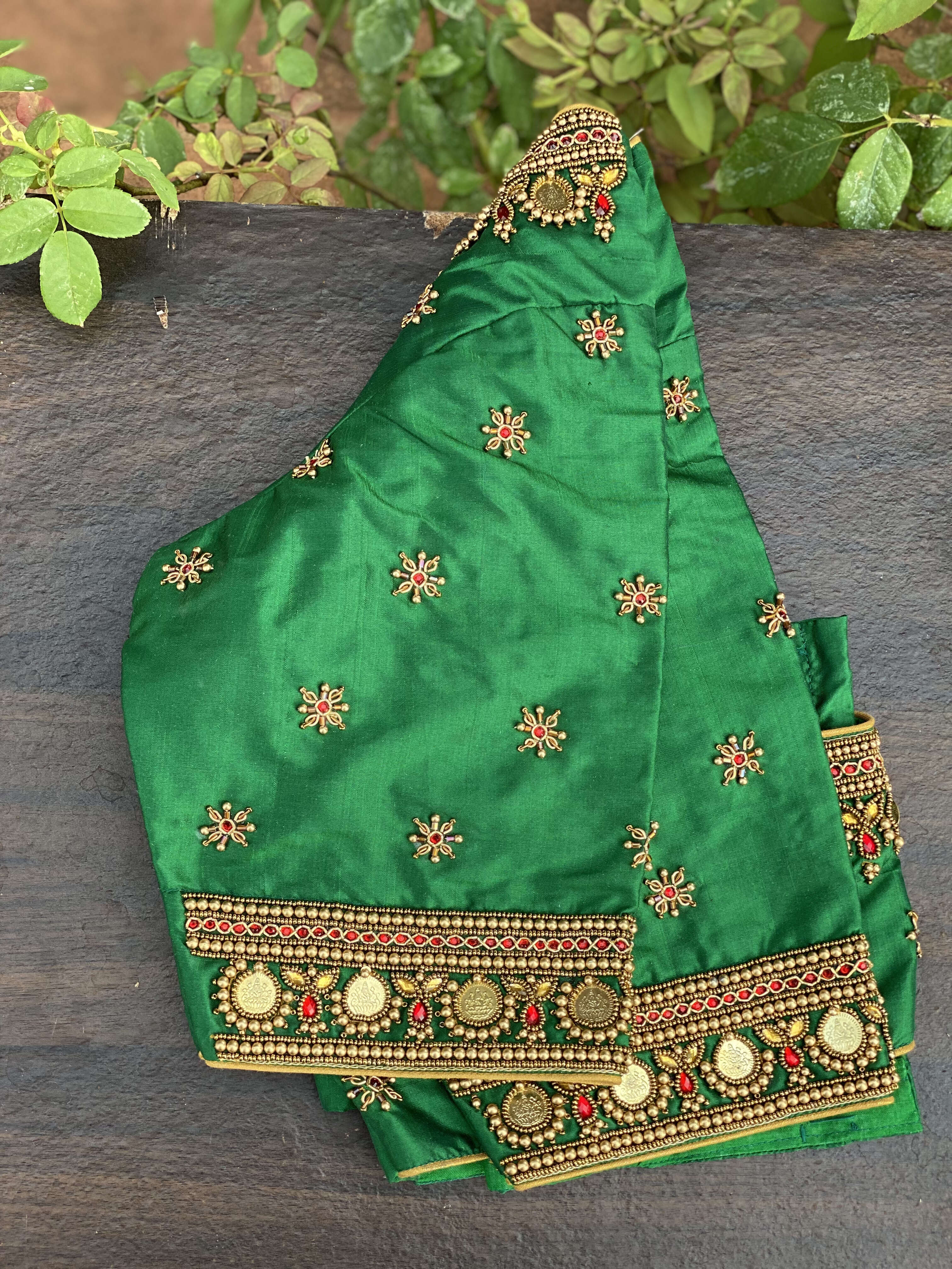 Simple Green Kasumala Blouse