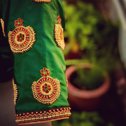 Kemp Padakkam Motif Blouse